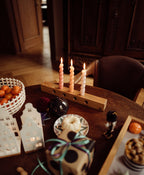 Adventskranz Holz - Kerzenständer KAWENTSKRANZ