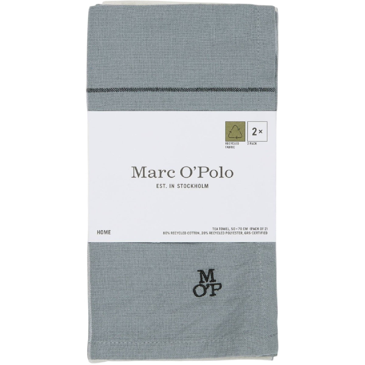 Marc O'Polo Karo Geschirrtuch 2er Set