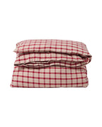 Lexington Checked Cotton Flannel melange Bettwäsche-Set aus Flanell