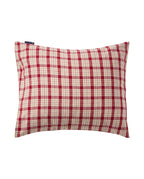 Lexington Checked Cotton Flannel melange Bettwäsche-Set aus Flanell