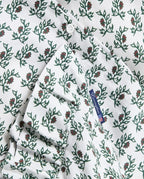 Lexington Flower Printed Cotton Sateen Bettwäsche-Set aus Satin