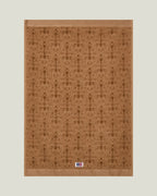 LEXINGTON Velours-Jacquard-Handtuch mit Ornamenten, fudge