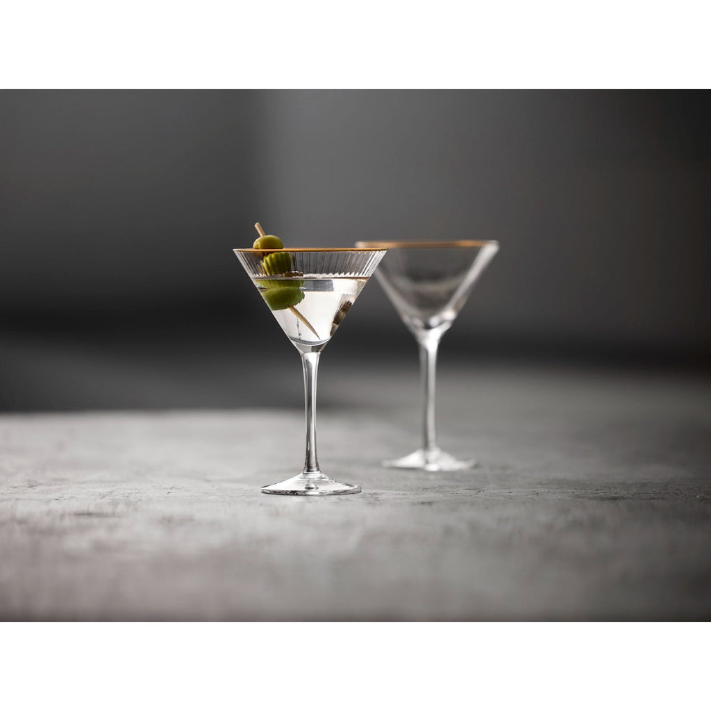 Lyngby Glas Palermo Martiniglas 4er Set