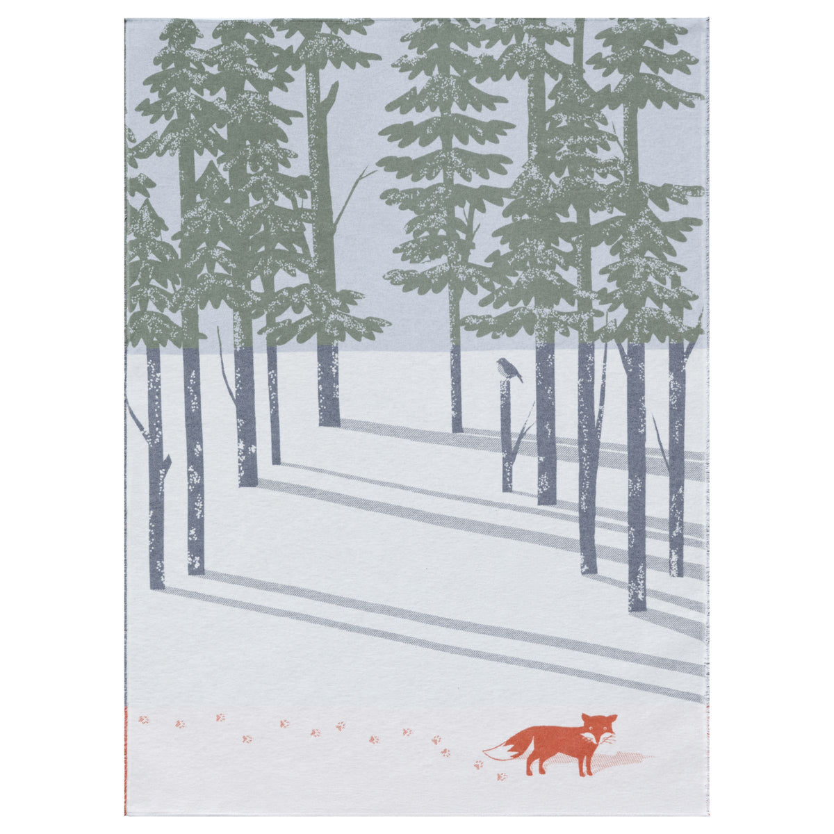 David Fussenegger Fuchs im Wald Baumwolldecke