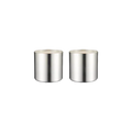 blomus FRABLI Nachfüllkerzen Cotton Island 2er-Set L – Baumwolle
