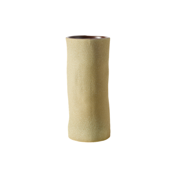 HKLiving Vase long mud brown