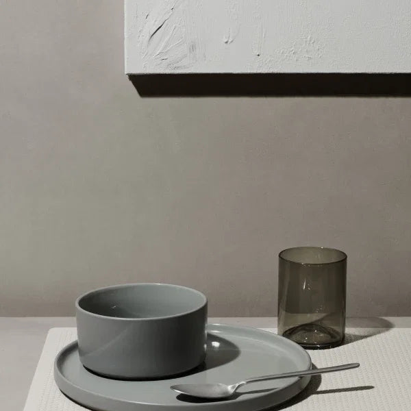 blomus PILAR Schale L – Dekoschale aus Keramik, Ø 20 cm