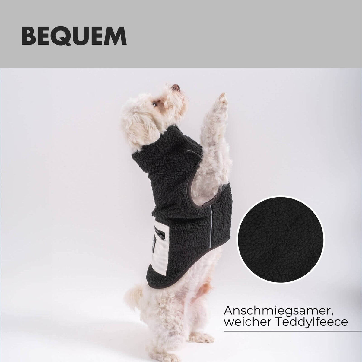 Hundejacke MIKA Schwarz