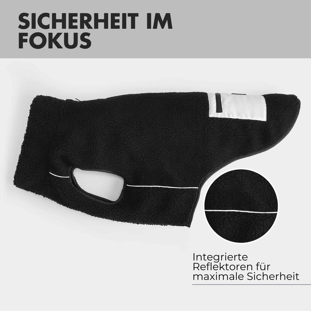 Hundejacke MIKA Schwarz