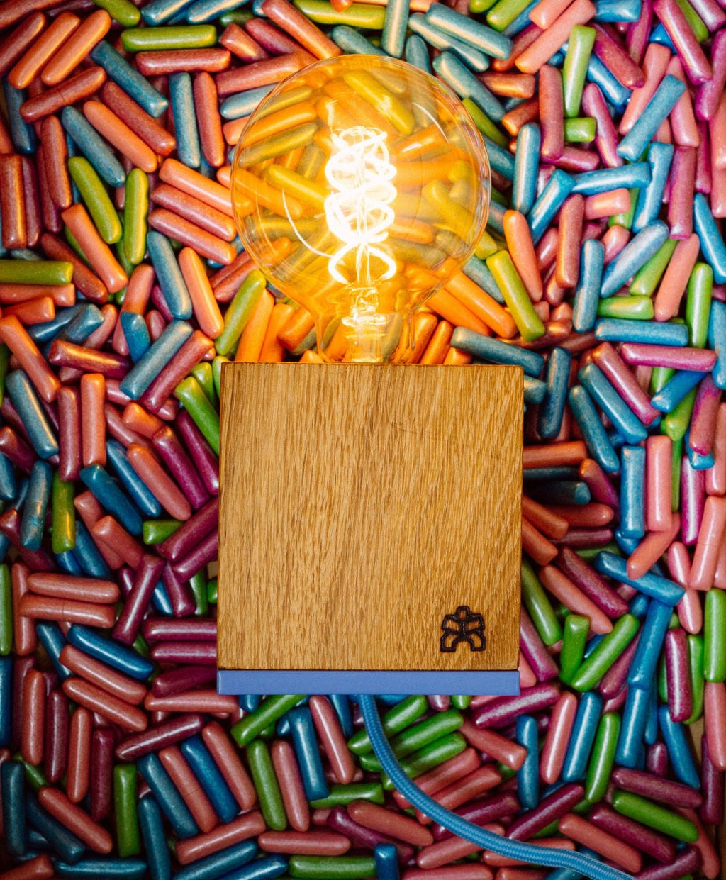 Tischlampe Holz LORENZ